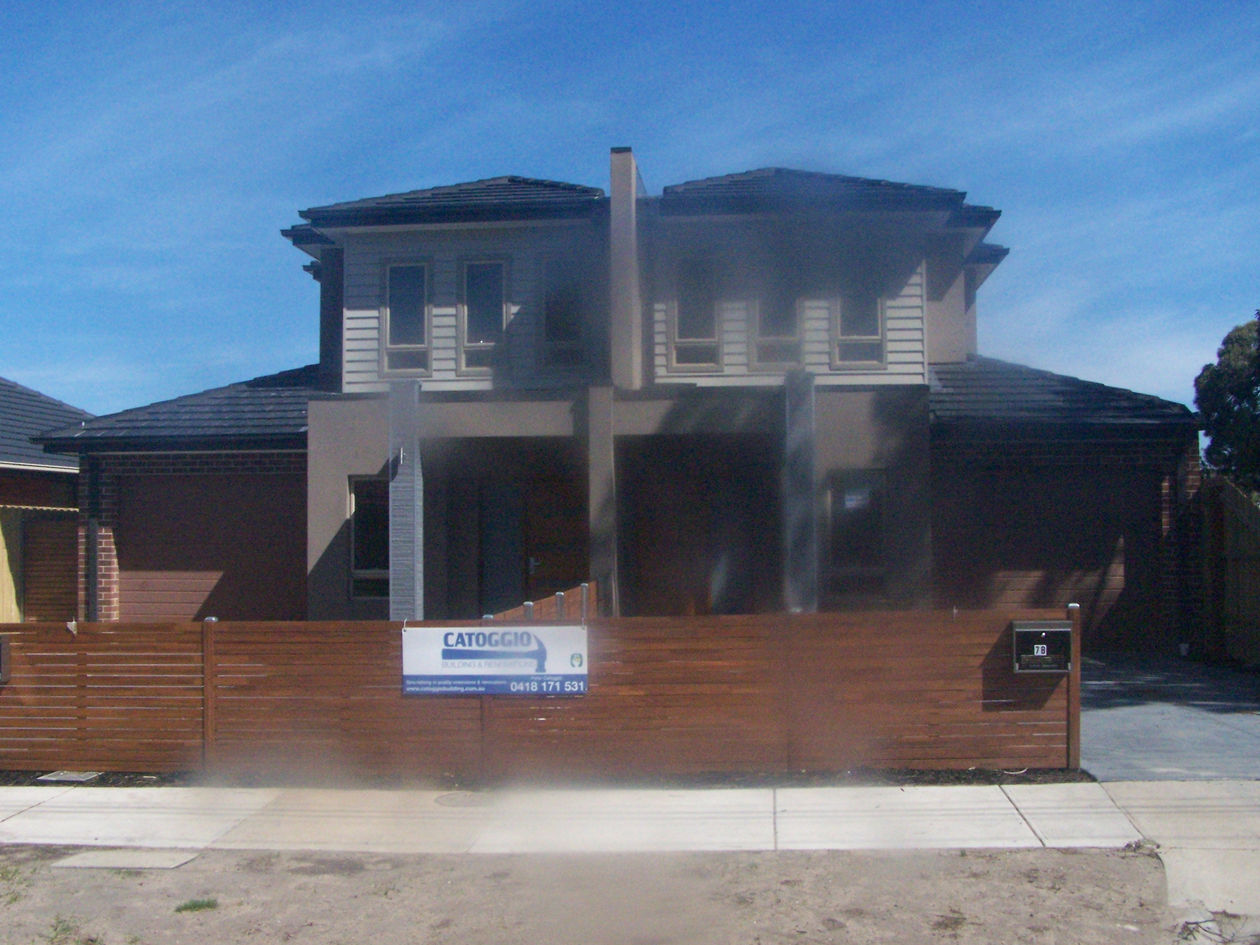 New home build by Catoggio Homes